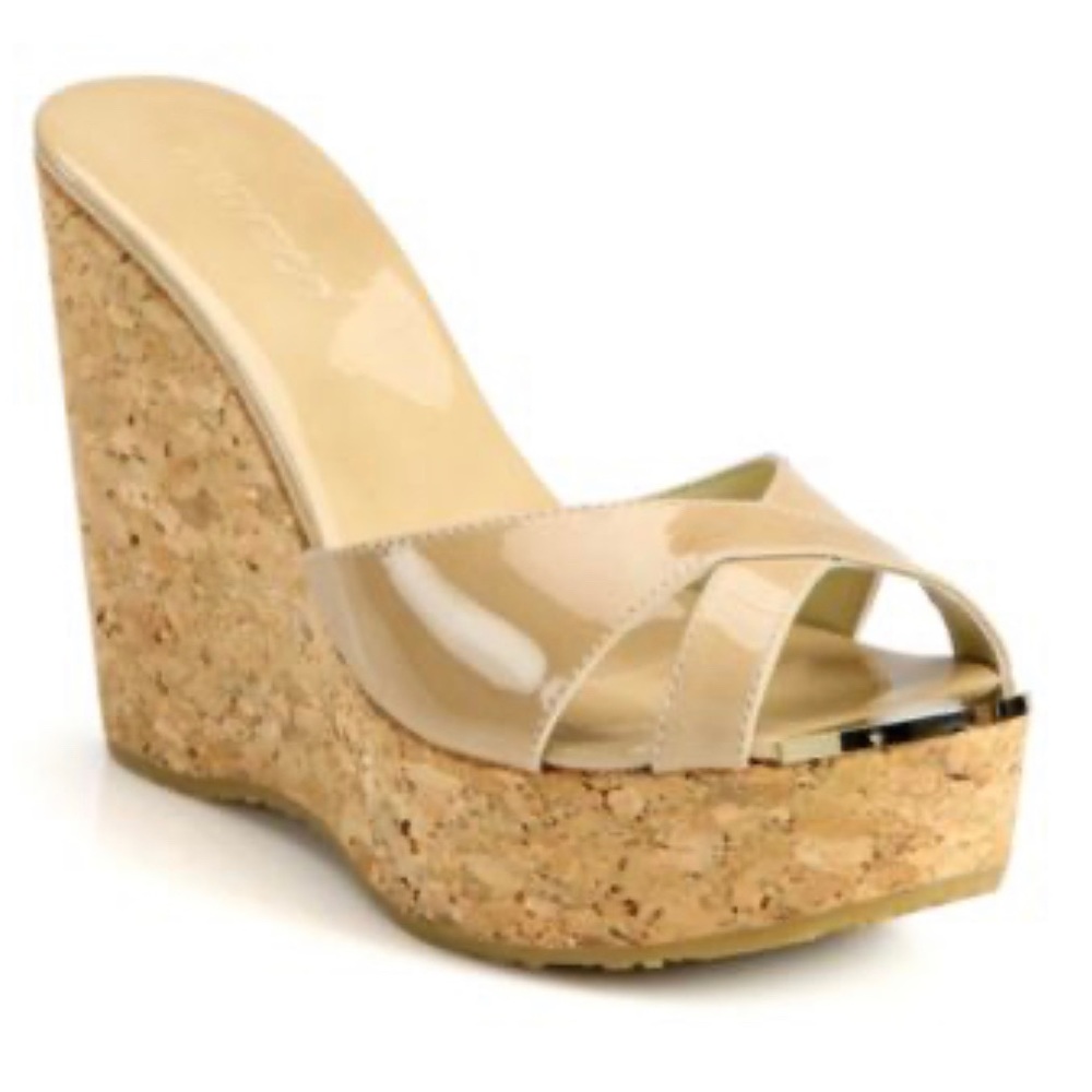 Jimmy Choo Perfume Wedge Heels